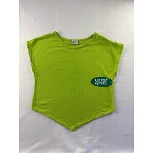 Oh My Gauze Womens Lime Poncho Top S Soft & Breathable